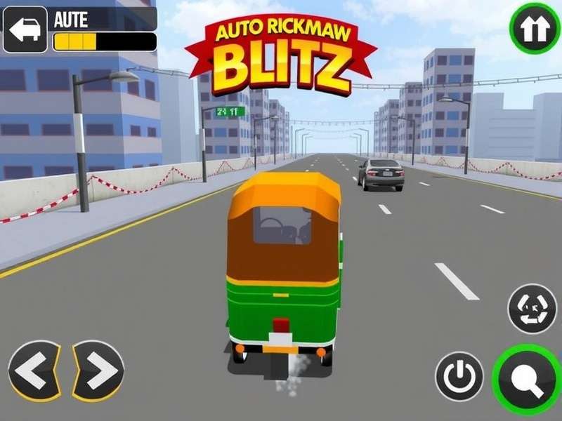 Auto Rickshaw Blitz Powerups
